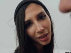 Asombroso, Americano, Culo, Polla, Tetas naturales, Pov, Cabello corto, Tatuaje