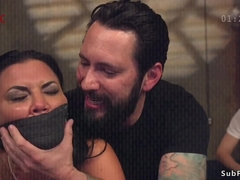 アナル, 茶髪の, ダブル開発, フェティッシュ, グループ, 旦那, 淫乱熟女, オージー