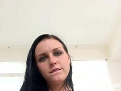 18 ans, Audition, Sucer une bite, Tir de sperme, Faciale, Hd, Pov, Adolescente