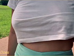 素人, デカパイ, 露出狂, 人妻の, 熟年, 淫乱熟女, 公共, オッパイの