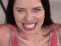 Grosse titten, Schwarz, Blasen, Aufs gesicht abspritzen, Hardcore, Milf, Rau