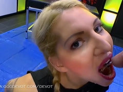 Blonde, Blowjob, Hardcore, Hd, Pissing, Threesome