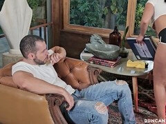 Aus dem arsch in den mund, Grosser arsch, Grosser schwanz, Blasen, Betrug, Besamung, Hausfrau, Milf