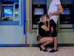 Hot Latina Wife LadyRoma Takes Cum in Mouth in Public Bet with Husband