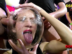 German College Babes Swapping Piss in Hardcore Gangbang - Cony Clay & Aymie Eng