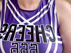 緊縛, チアリーダー, 服従, 女, フェムドム, 毛深い, 陵辱