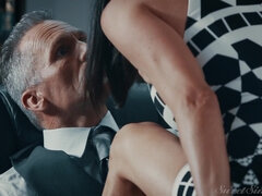 Tussi, Grosser schwanz, Blasen, Braunhaarige, Hardcore, Nackt, Pornostars, Realität