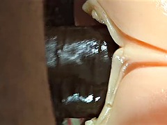 Anal, Grosse bite, Noire, Éjaculation interne, Poupée, Branlette thaïlandaise, Masturbation, Jouets