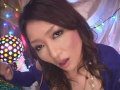 デカパイ, フェラチオ, 日本人, 三人, おもちゃ