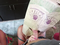 デカ尻, デカチン, ブロンド, フェラチオ, バック, オージー, パーティ, ティーン