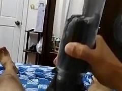 Amateur, Big cock, First time, Masturbation, Pov, Pussy, Toys, Wet