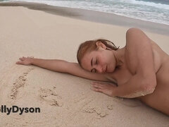 Anal, Cul, Plage, Gorge profonde, Poupée, Public, Rousse roux, Gicler