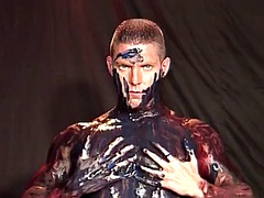ゲイ, 筋肉, ヌード, 公共