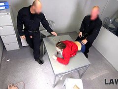 Mamada, Hd, Cárcel, Hombre hombre mujer, Hijo, Uniforme