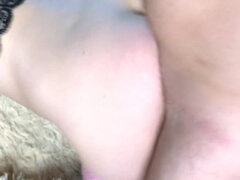 Mooi, Bruinharig, Rondborstig, Sperma, Diep in de keel, Ondergoed, Moeder die ik wil neuken, Tieten likken