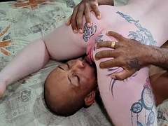 69, 素人, 浮気者, 大学生, チン, 手コキする, オッパイの, 妻