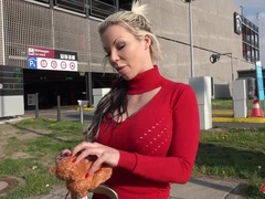 Big Boobs Blonde MILF Barbie Sins Fucked Hard in Risky Outdoor German Scout Adventure