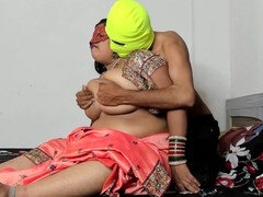 Aunt, Big ass, Big cock, Black, Indian