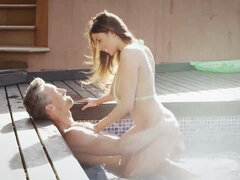 Culo, Mamada, Sexo duro, Madres para coger, Piscina, Pelirrojo