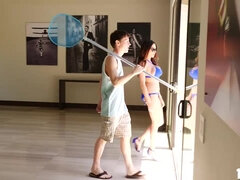 Grote mammen, Badpak, Hardcore, Rijpe lesbienne, Moeder, Biljart, Kut duiken, Tieten likken