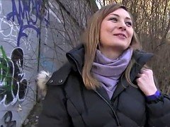Amateur, Sucer une bite, Brunette brune, Tchèque, Européenne, Hard, De plein air, Pov