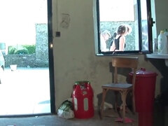 Anaal, Kont, Bruinharig, Frans, Hd, Tepels, Klein, Mager