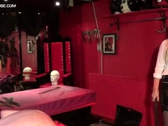 Blondine, Weibliche domination, Fetisch, Herrin, Hintern versohlen