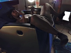 Bbw, Black, Ebony, Squirting, Threesome