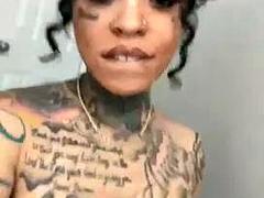 Culo grande, Tetas grandes, Negro, Consolador, Masturbación, Montar, Solo, Tetas