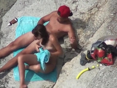Amateur, Plage, Hd, De plein air, Public, Réalité, Espionne, Voyeur