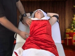 I always Dreamed about Tickling Santa Claus Step daughter - Priska Farel