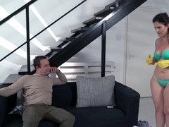 Brunette brune, Preservatif, Embrassement, Fille latino, Léchez, Mère que j'aimerais baiser, Culottes ou slips, Chatte