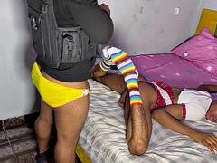 アナル, アジア人, デカチン, 黒人, フェラチオ, ゲイ, ハードコア, 馬乗り