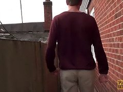 緊縛, デカチン, イギリス人, お婆さん, ハードコア, レザー, 熟年, 自然山雀