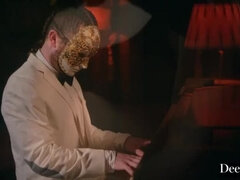 Mistress Maitland Dominates Lulu, April & Jasmine with BBC - Deep Throat, Orgy & Cum Swapping