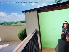 Desi Indian School Girl Fucked Hard on Terrace - Hot 18yo in Uniform