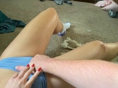 Ankle socks, sexy abs girl, sexy amateur