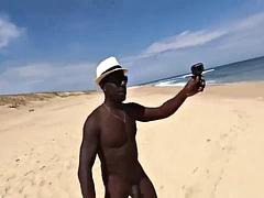 Hotwife MILF Double-Penetrated on Beach