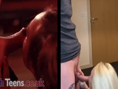 Candice Vs Chloe- Who Will Be Victorious In The First Match Of The Great British Blowjob Race? With Candice Banks