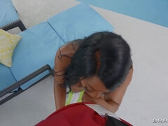 フェラチオ, Hd, 異人種間, 熟年, プール, ポルノスター, オッパイの, ヤリマンの