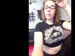 Weibliche domination, Brille, Scherzbold