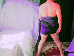 Enthousiasteling, Compilatie, Dansen, Ladyboy, Masturbatie, Shemale, Alleen, Tiener