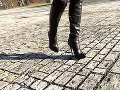 Bottes, Latex, Chaussures