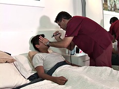 Mamada, Médico, Gay, Latina, Maduro