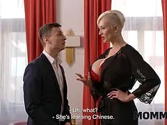 デカチン, デカパイ, 浮気者, エロ熟女, Hd, 淫乱熟女, 母, 怪物