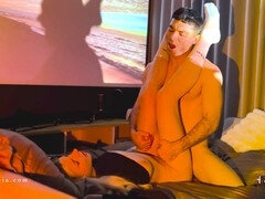 18, 素人, デカパイ, ブロンド, カップル, 口内発射, 自家製, オマンコ