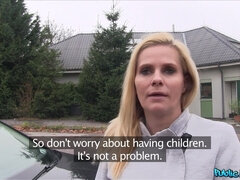 Desperate mom Fucks For A Job 1 - Public Agent