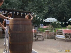 フェラチオ, チン, バック, 顔射, デカチンの, 自然山雀, 公共, 赤毛