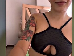 Anal, Gros seins, Fille latino, Lesbienne, Plan cul à trois, Jouets, Webcam