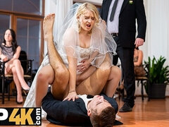 Blondine, Tschechisch, Hardcore, Hd, Pov, Öffentlich, Strümpfe, Hochzeit